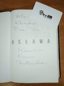 "#sława" utograf